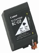 Obnovljena črna kartuša Canon BC-02